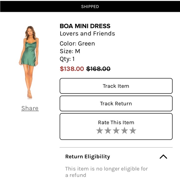 boa mini dress lovers friends Lovers and Friends Boa Mini Dress in Green. New with tags never worn